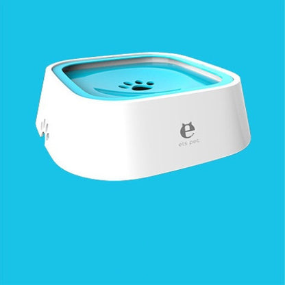 1.5L Cat Dog Water Bowl Carried Floating Bowl Anti-Overflow Slow r Pet Fountain ABS&PP Dog Supplies