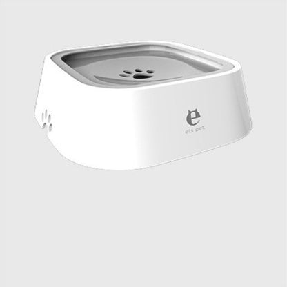1.5L Cat Dog Water Bowl Carried Floating Bowl Anti-Overflow Slow r Pet Fountain ABS&PP Dog Supplies